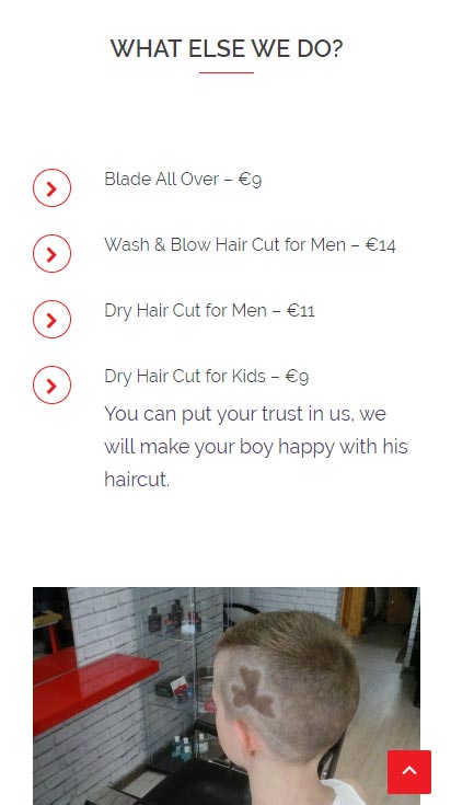 Royal Barbers Mullingar Business Website What We Do